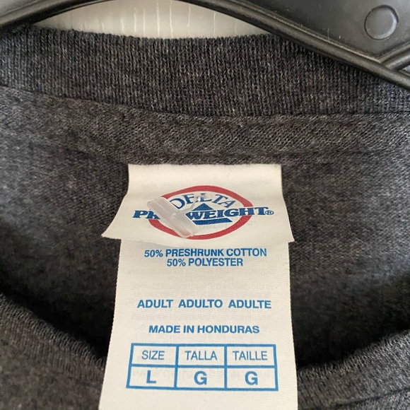 Grey gaming tee “Leave this to the Professional”, sz Adult Large - Picture 3 of 3